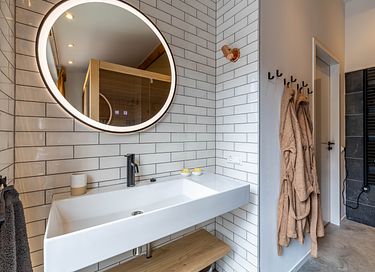 Design-Bungalow mit luxuriösem privatem Sauna - 18