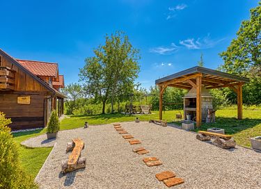 Wooden holiday home located on the space - 28