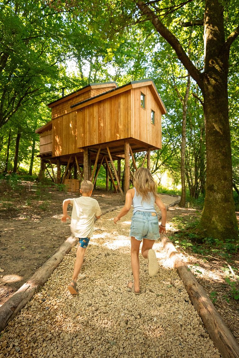 Boomhut (4p) met hottub in de Ardennen - 1