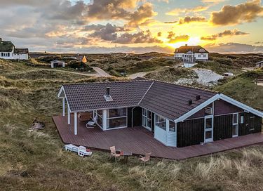 Vakantiehuis met sauna in Vejers Strand