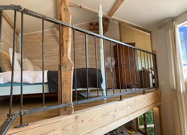 houten lodge met uitzicht op de Pyreneeën - 10
