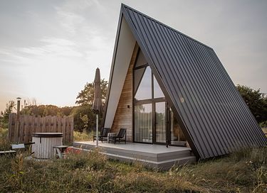 Nurdachhaus mit privatem Wellness - 2