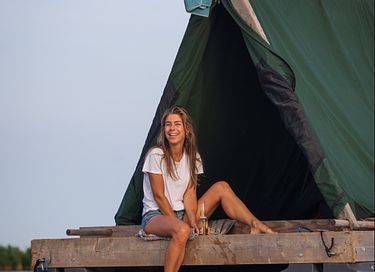 Unique stay on a motorized raft - 2
