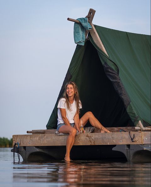 Unique stay on a motorized raft - 2