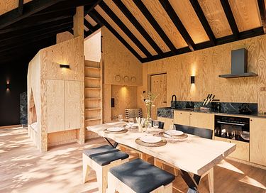 Unique cabane dans les arbes avec sauna privé dans les Ardennes - 10
