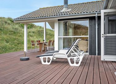 Vakantiehuis met sauna in Vejers Strand - 11
