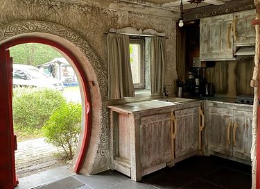 Unique hobbit house on a nice vacation park - 4