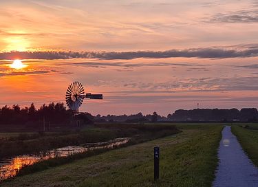 Sustainable vacation accommodation (2p) in Friesland - 16