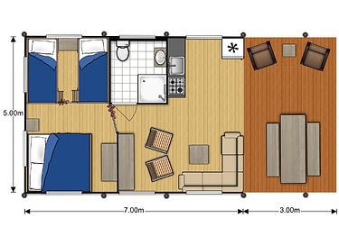 Luxe glampingtent op een familiecamping - 20