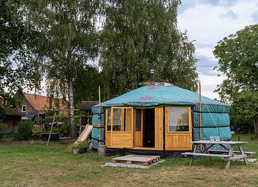 Overnachten in romantische yurt  - 2