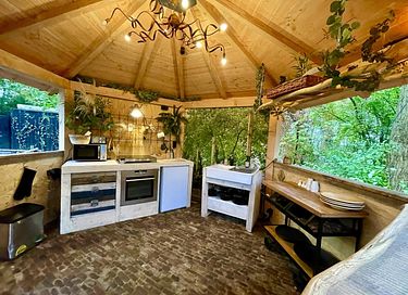 Gezellige pod met privé sauna én hottub - 25