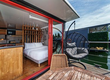 tiny house avec sauna sur l'eau - 2