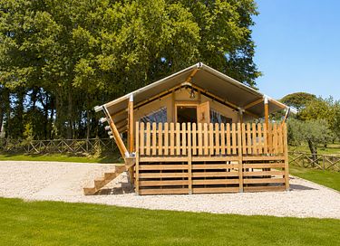 Glamping-Zelt mit Blick auf den See - 3