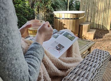 Lodge dans les bois avec bain à remous privé à Drenthe - 3