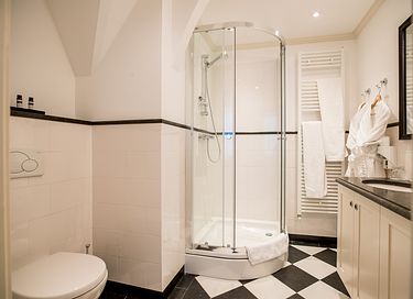Luxe kasteelkamer met uitzicht op kasteeltuin - 5