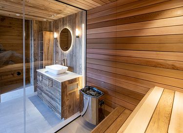 Chalet in den Alpen mit Sauna und Hamm - 41