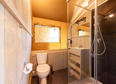 Luxe glampingtent op leuke camping  - 11