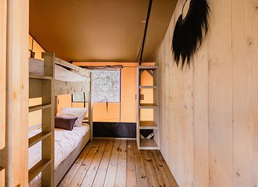 Tente de glamping spacieuse avec poêle confortable - 15