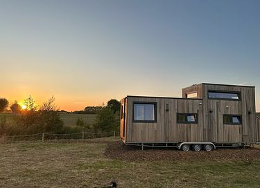 Modern tiny house op het Belgische platteland - 13