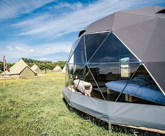 5 belle tende glamping a cupola nei Paesi Bassi