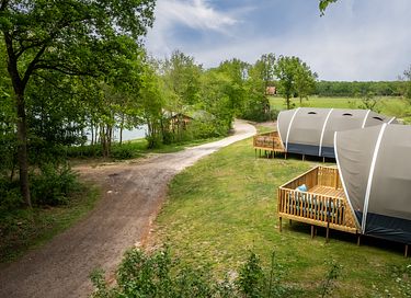 Luxuriöses Glamping-Zelt (4 Personen) am See  - 8