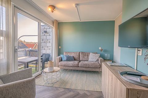 Moderner Aufenthalt mit Balkon auf Texel - 5