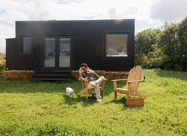Tiny house overlooking Mont Ventoux