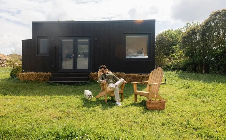 Tiny house met uitzicht op de Mont Ventoux - 1