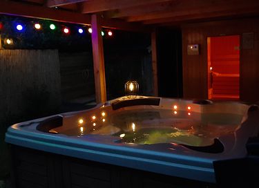 Wellnessbungalow met jacuzzi en 2 sauna's - 18