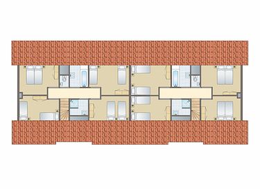 Holiday home for 22 people in Zeeland - 15