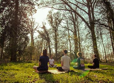 Glamping in de natuur met meditatie/yoga - 12