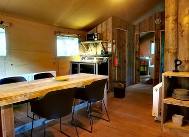 Luxuriöses Familien-Glamping-Zelt 5 Personen - 6