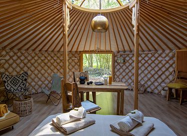 Knusse yurt vlakbij Drents natuurgebied - 3