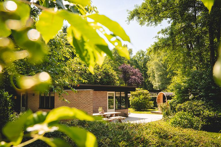 Cottage (6p) with barrel sauna in the forest - 1