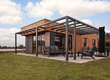 Wellness tiny house met sauna en hottub - 2