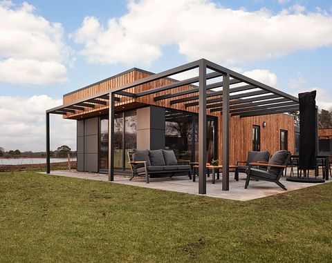 Wellness tiny house met sauna en hottub - 2