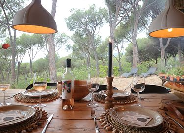 Natuurcabin aan kust Barcelona met zeezicht - 22