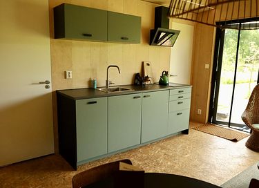 Tiny house (5p) met weids uitzicht en hottub - 12