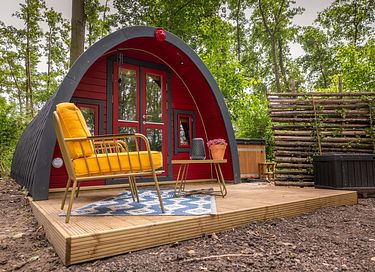 Camping Pod inmitten des Waldes mit privatem Whirlpool - 2