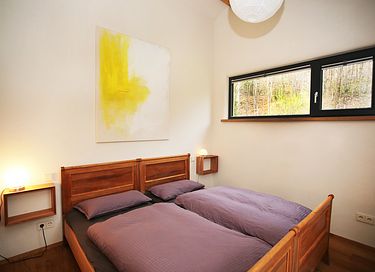 Houten natuurhuis met open haard in Duitsland - 15