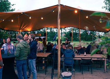 Group accommodation by the Frisian water - 32