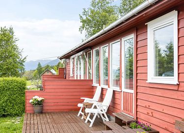 Vakantiehuis omringd door groen in Noorwegen - 12