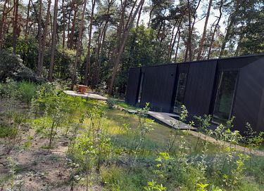 Design-Waldhaus (4p) mit großem Garten - 4
