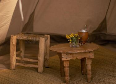 Meditatie en Yoga glamping in het bos - 16