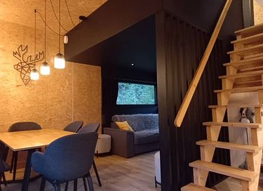 Boslodge met privé sauna  - 6