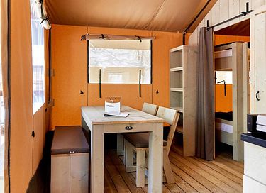 Glampingtent aan het strand met sanitair - 10