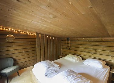 Cabin in het bos met saunahuisje - 12