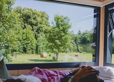 Ökologisches Minihaus mit Blick aufs Land - 7