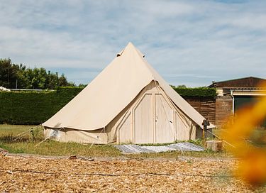 Glamping tipi tent by the sea - 5