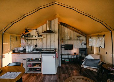 Prachtig gelegen luxe glamping safaritent  - 14